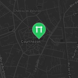 Map showing where Street workout courthezon is