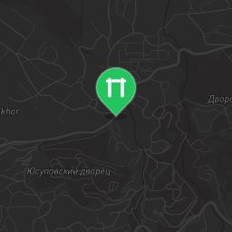 Map showing where Koreiz - Street Workout Park - Мисхор is