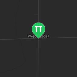Map showing where Outdoor Gym Kendall is