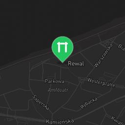 Map showing where Outdoor gym - Rewal - Calisthenics workout is