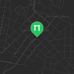 Map showing where Outdoor gym - Irapuru - Calisthenics workout is