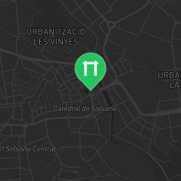Map showing where Parc de la Mina, Solsona is