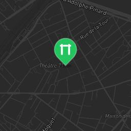 Map showing where Malakoff - Calisthenics Park - Square Pierre Larousse is