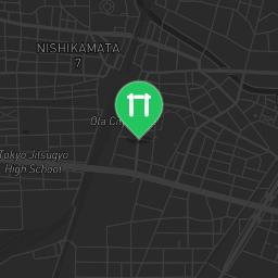Map showing where Tokyo (Ōta) - Outdoor Pull Up Bars - Nakakamata Park is