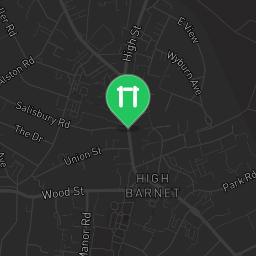 Map showing where London - Outdoor Fitness Gym - Barnes is