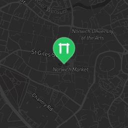 Map showing where Outdoor fitness - Nottingham - Calisthenics workout is