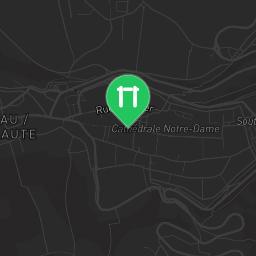 Map showing where Kompan Outdoor Gym Le Park au City Laon is