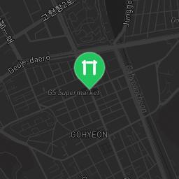 Map showing where Outdoor workout - Geoje-si - Calisthenics workout is