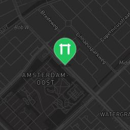 Map showing where Calisthenics Park Amsterdam Lelylaan is