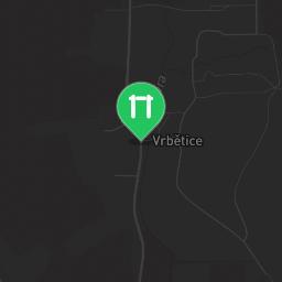 Map showing where Vlachovice - Calisthenics Park - Vrbětice is
