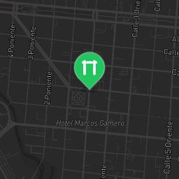 Map showing where Bodyweight fitness - Talca - - Calisthenics workout is