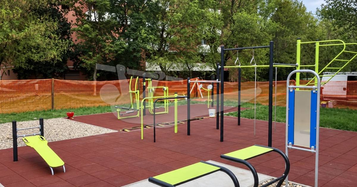 Parco fitness crocione — outdoor calisthenics spot in Milan