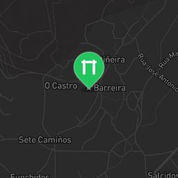 Map showing where A Guarda - Street Workout Equipment - Centro Cultural de A Guarda is