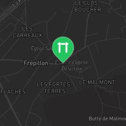 Map showing where Outdoor Gym Frépillon is
