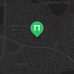 Map showing where Open Air Gym Garbsen is