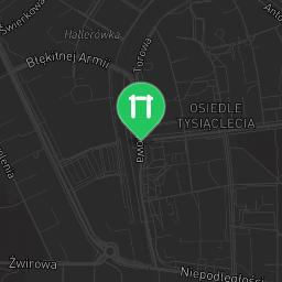 Map showing where Władysławowo - Street Workout Park - Jachtowa is