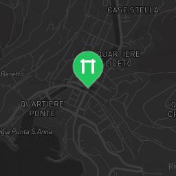 Map showing where Parco Calisthenics Recco is