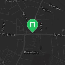 Map showing where Outdoor Gym Rokietnica is