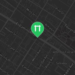 Map showing where Calisthenics Equipment Alma Street Bars is
