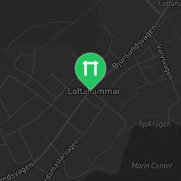 Map showing where Loftahammar - Lappset Fitness Park is