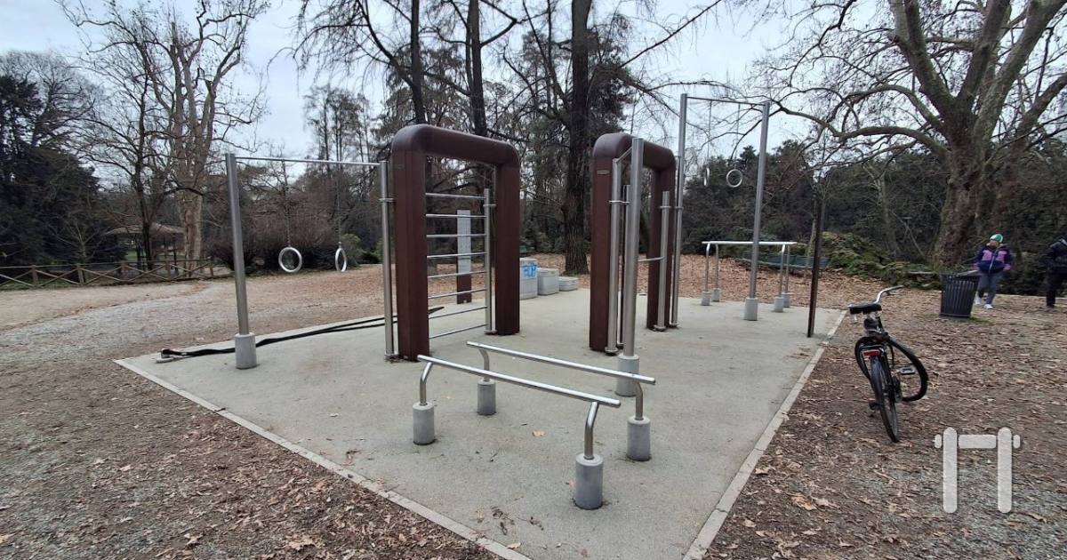 Milan - Calisthenics Equipment - Giardini pubblici Indro Montanelli — outdoor calisthenics spot in Milano