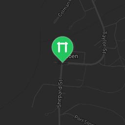 Map showing where Outdoor Gym Coen is