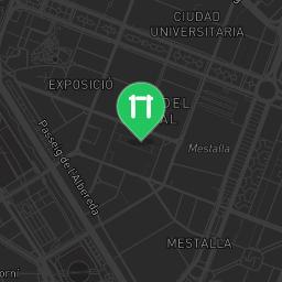 Map showing where Valencia - Outdoor Exercise Gym - Jardi del Turia Tram XI is