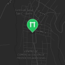 Map showing where Outdoor workout - Quero - Calisthenics workout is