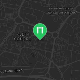 Map showing where Parc street Workout Colomiers is