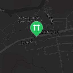 Map showing where Outdoor gym - Perth -  - Calisthenics workout is