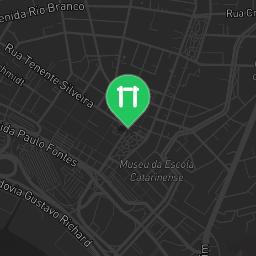 Map showing where Bodyweight fitness - Florianópolis - Calisthenics workout is