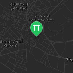 Map showing where L'Alcora (Castelló) - Calisthenics Park - Kenguru.PRO is