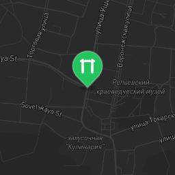 Map showing where Outdoor workout - Repyovskoe - Calisthenics workout is