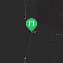 Map showing where Outdoor gym - Thetford - Calisthenics workout is