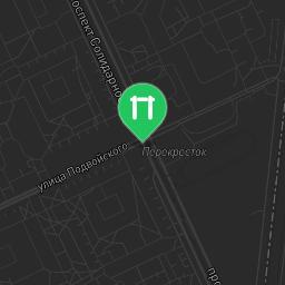 Map showing where Saint Petersburg - Street Workout Park - Пр-Кт Товарищеский is