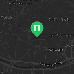 Map showing where Freiburg Wiehre - Fitness Trail - Bleichendobel / Sternwald is