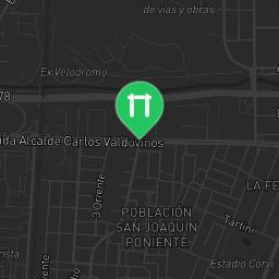 Map showing where Barras Calistenia Parque San Eugenio is