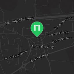 Map showing where Saint-Gervasy - Street Workout Park is