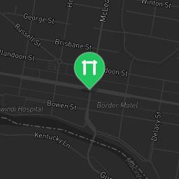 Map showing where Outdoor Fitness Goondiwindi is