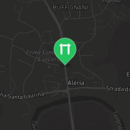 Map showing where Outdoor Gym Aléria is