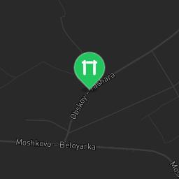 Map showing where Novosibirsk - Street Workout Park - Переулок Обской is