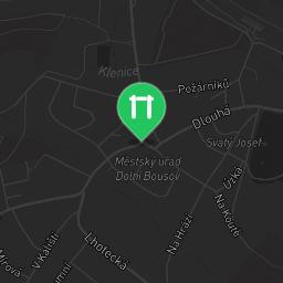 Map showing where Workout Dolní Bousov is