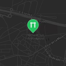 Map showing where Zaratán - Outdoor Exercise Park is