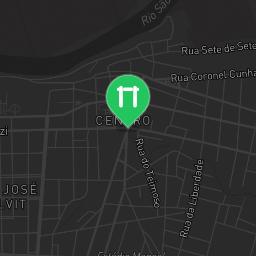 Map showing where Bodyweight Fitness Nova Venécia is