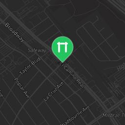 Map showing where Fitness Court Spur Trail - Calisthenics Park Millbrae, CA - National Fitness Campaign is