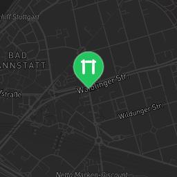 Map showing where Stuttgart - Calisthenics Park - Kurpark is