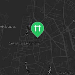 Map showing where Cavaillon - secret bars is