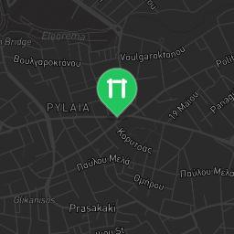 Map showing where Outdoor Gym Pylea is
