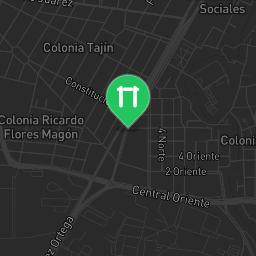 Map showing where Poza Rica de Hidalgo - Calisthenics Park is