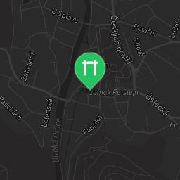 Map showing where Calisthenics Gym Potštejn is